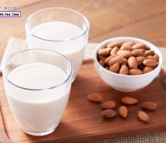 Hướng dẫn cách làm sữa hạnh nhân tại nhà đơn giản thơm ngon cach lam sua hat hanh nhan