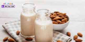 Sữa hạnh nhân có tác dụng gì? Thức uống Vàng lành mạnh sua hat hanh nhan