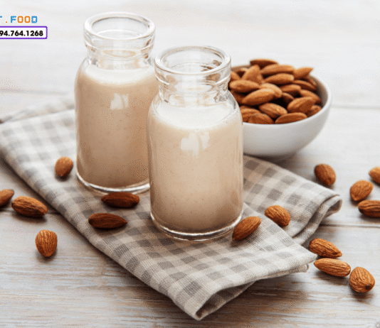 Sữa hạnh nhân có tác dụng gì? Thức uống Vàng lành mạnh sua hat hanh nhan